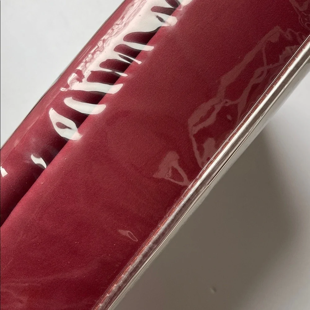 Nestl Burgandy Red Duvet Cover Set California King NEW‎